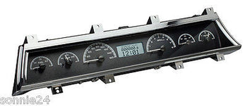 1966-1967 Chevelle Dakota Digital VHX black white